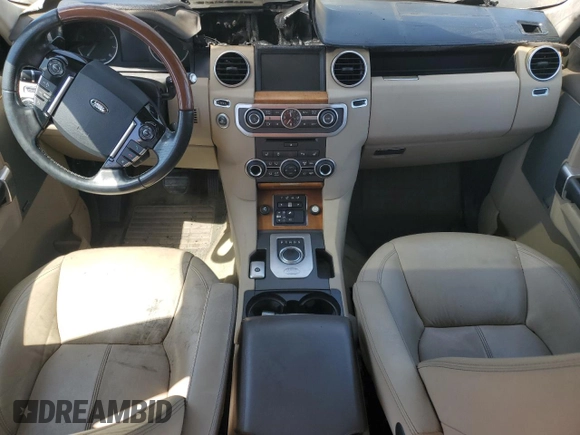 2016 Land Rover LR4 HSE Lux with VIN SALAK2V63GA829245, listed as a Copart auction lot 52592465 with Not provided miles and Non repairable. Bid and sale history available at DreamBid. Image 8.