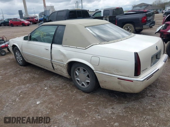 2002 Cadillac Eldorado ESC with VIN 1G6EL12Y92B100940, listed as a IAAI auction lot 42094683 with 146,859 mi miles. Bid and sale history available at carsss.com. Image 3.