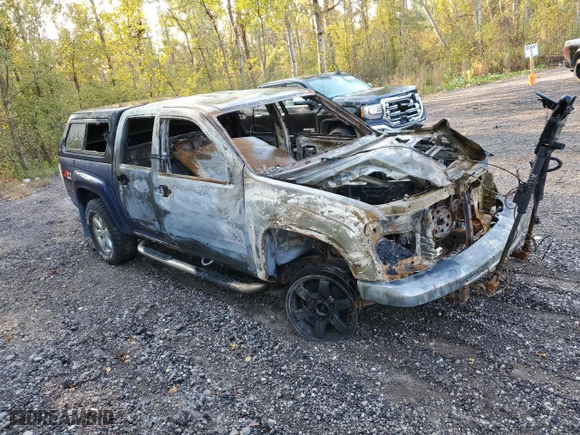 2009 Chevrolet Colorado LT w/1LT with VIN 1GCDT13E898151530, listed as a Copart auction lot 75315884 with 0 mi miles and Non Repairable. Bid and sale history available at carsss.com. Image 4.
