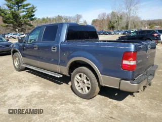 2005 Ford F-150 XLT with VIN 1FTPW12595FB58076, listed as a Copart auction lot 52642105 with 102,646 mi miles and Clean Title. Bid and sale history available at carsss.com. Image 2.