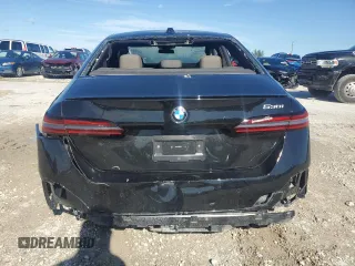 2024 BMW 5 Series 530i with VIN WBA43FJ03RCR09871, listed as a Copart auction lot 85086324 with 0 mi miles and Clean Title. Bid and sale history available at carsss.com. Image 6.