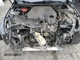 2019 Infiniti Q50 3.0t LUXE with VIN JN1EV7AP3KM516931, listed as a Copart auction lot 50598515 with 102,771 mi miles and Salvage Title. Bid and sale history available at carsss.com. Image 11.