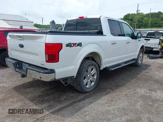 2018 Ford F-150 XL with VIN 1FTEW1EG7JKE76476, listed as a IAAI auction lot 42575219 with 183,308 mi miles and . Bid and sale history available at DreamBid. Image 4.