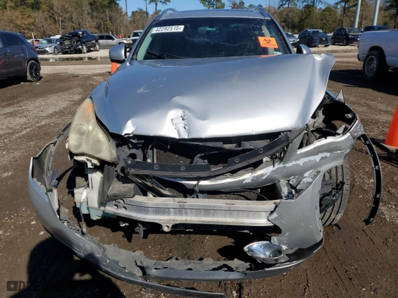 2011 Infiniti EX35 Journey with VIN JN1AJ0HPXBM800774, listed as a Copart auction lot 42292515 with NaN miles and Salvage Title. Bid and sale history available at carsss.com. Image 5.