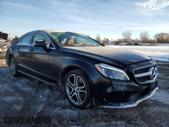 2015 Mercedes-Benz CLS-Class CLS 400 with VIN WDDLJ6HB9FA136302, listed as a Copart auction lot 81607133 with 169,992 mi miles. Bid and sale history available at carsss.com. Image 4.