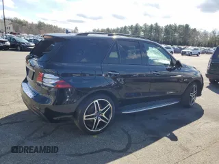 2018 Mercedes-Benz GLE 43 AMG with VIN 4JGDA6EB4JB105461, listed as a Copart auction lot 50608075 with 103,309 mi miles and Salvage title. Bid and sale history available at DreamBid. Image 3.
