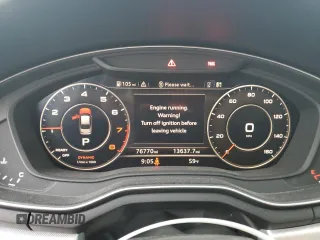 2017 Audi A4 Season of Audi Premium with VIN WAUDNAF47HN049484, listed as a Copart auction lot 76864824 with 76,770 mi miles and Salvage Title. Bid and sale history available at carsss.com. Image 9.