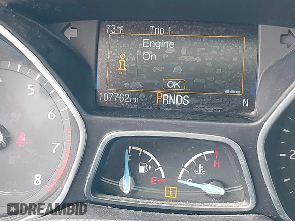 2017 Ford Focus Titanium with VIN 1FADP3N26HL309903, listed as a IAAI auction lot 41642306 with 107,762 mi miles and . Bid and sale history available at carsss.com. Image 15.