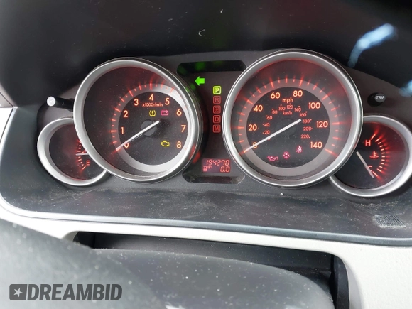 2010 Mazda CX-9 Touring with VIN JM3TB3MV9A0233592, listed as a IAAI auction lot 41433002 with 194,270 mi miles and . Bid and sale history available at DreamBid. Image 7.