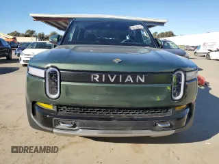2023 Rivian R1T Adventure with VIN 7FCTGAAA7PN024633, listed as a Copart auction lot 41481365 with 24,965 mi miles and Salvage Title. Bid and sale history available at carsss.com. Image 5.