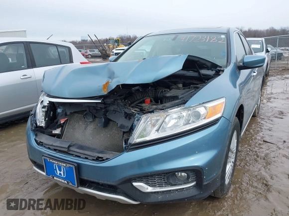 2013 Honda Crosstour EX z VIN 5J6TF3H36DL003298, wystawiony jako IAAI lot #41723182 z przebiegiem 118 130 mil mil oraz . Historia ofert i sprzedaży dostępna na DreamBid. Obrazek 2.