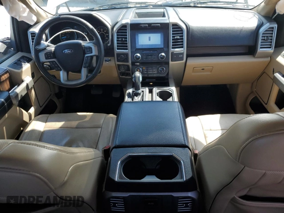 2016 Ford F-150 XL with VIN 1FTEW1CG3GKE81606, listed as a Copart auction lot 47375895 with 121,650 mi miles and Salvage Title. Bid and sale history available at DreamBid. Image 8.