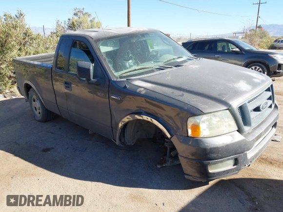 2005 Ford F-150 XL with VIN 1FTRF12275KC36456, listed as a IAAI auction lot 41341871 with 174,498 mi miles. Bid and sale history available at carsss.com. Image 1.