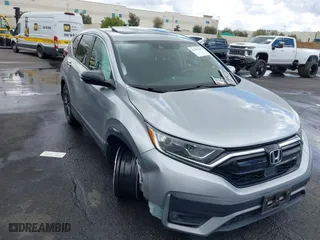 2020 Honda CR-V EX with VIN 2HKRW1H58LH423721, listed as a IAAI auction lot 41781203 with 82,453 mi miles. Bid and sale history available at carsss.com. Image 1.
