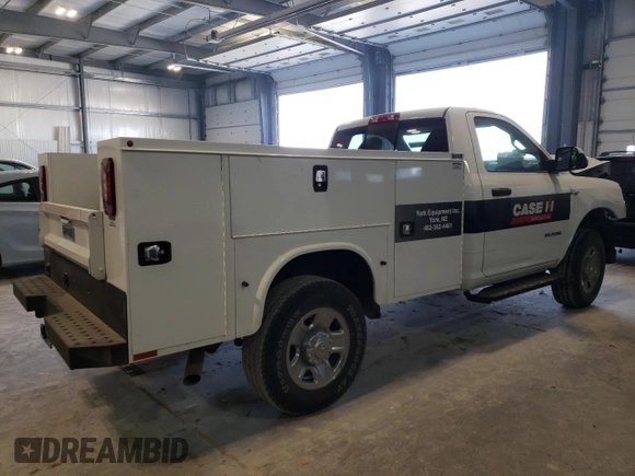 2021 Ram 2500 с VIN 3C7WR5AJ2MG645404, выставлен на аукционе Copart как лот 82789584 с пробегом 16 482 миль миль и Списание • Salvage title. История ставок и продаж доступна на DreamBid. Изображение 3.