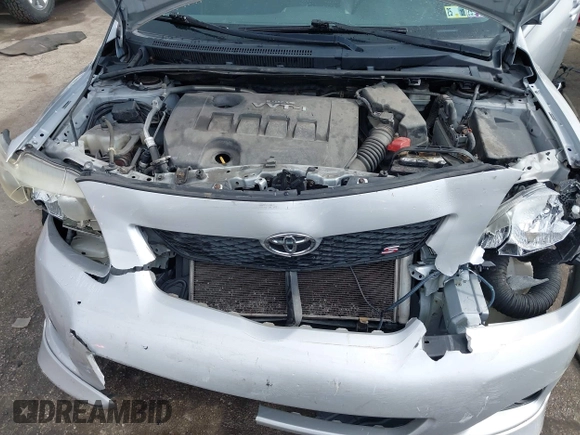 2009 Toyota Corolla with VIN 2T1BU40E69C110005, listed as a IAAI auction lot 41670634 with 191,866 mi miles. Bid and sale history available at carsss.com. Image 10.