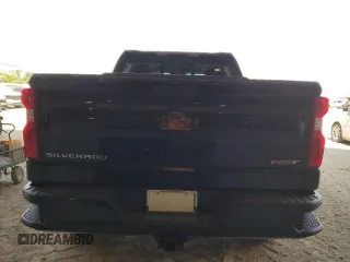 2022 Chevrolet Silverado 1500 RST with VIN 1GCPWDED9NZ103792, listed as a Copart auction lot 66686254 with 15,365 mi miles and Salvage Title. Bid and sale history available at carsss.com. Image 6.