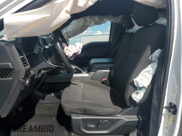 2018 Ford F-150 XL with VIN 1FTEW1EG7JFA64678, listed as a Copart auction lot 56411315 with 148,775 mi miles and Salvage title. Bid and sale history available at DreamBid. Image 7.