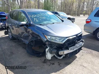 2017 Honda CR-V EX with VIN 2HKRW2H5XHH678674, listed as a IAAI auction lot 42039505 with 124,891 mi miles. Bid and sale history available at carsss.com. Image 6.