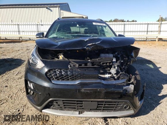 2022 Kia Niro Touring SE with VIN KNDCC3LC5N5532432, listed as a Copart auction lot 76519434 with 48,313 mi miles and Salvage Title. Bid and sale history available at carsss.com. Image 5.