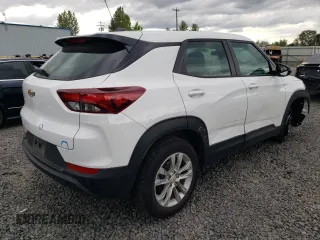 2022 Chevrolet TrailBlazer LS with VIN KL79MMS22NB110557, listed as a Copart auction lot 60530854 with 12,286 mi miles and Salvage Title. Bid and sale history available at DreamBid. Image 3.