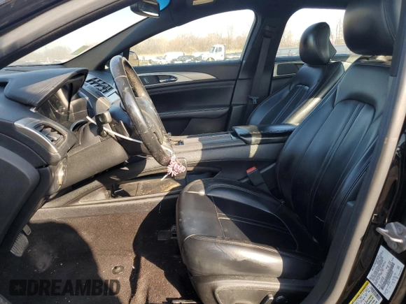 2017 Lincoln MKZ Premiere with VIN 3LN6L5A99HR609493, listed as a Copart auction lot 48124975 with 91,997 mi miles and Salvage Title. Bid and sale history available at DreamBid. Image 7.