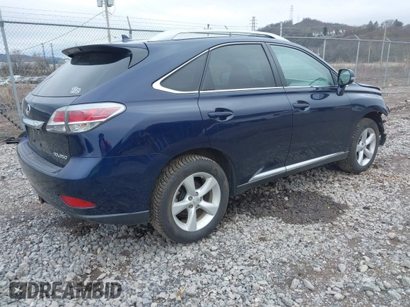 2013 Lexus RX 350 with VIN 2T2BK1BA5DC163801, listed as a IAAI auction lot 41901023 with 192,017 mi miles. Bid and sale history available at carsss.com. Image 4.