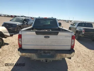 2020 Ford F-250 XL with VIN 1FTBF2A65LEE05736, listed as a Copart auction lot 44045375 with 111,128 mi miles and Salvage title. Bid and sale history available at DreamBid. Image 10.