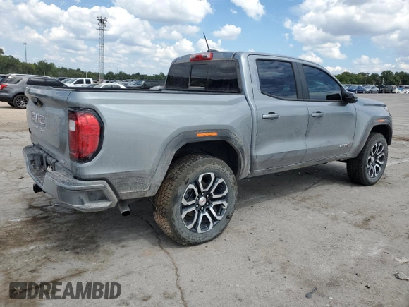 2024 GMC Canyon 4WD AT4 with VIN 1GTP6DEK2R1128570, listed as a Copart auction lot 69968624 with 4,296 mi miles and Clean Title. Bid and sale history available at carsss.com. Image 3.