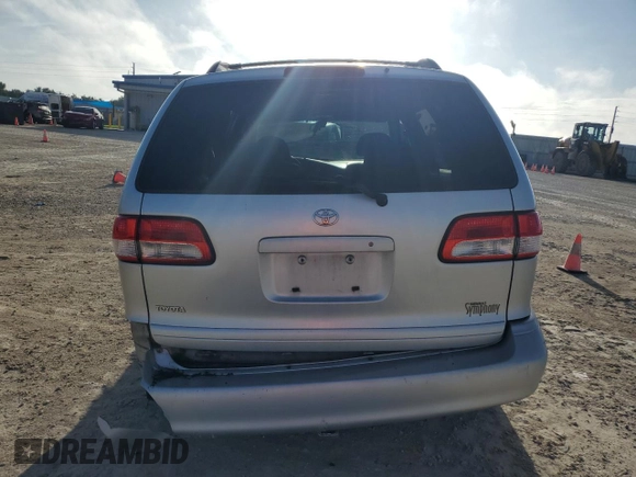 2003 Toyota Sienna LE with VIN 4T3ZF13C83U516107, listed as a Copart auction lot 69766244 with 0 mi miles and Salvage Title. Bid and sale history available at carsss.com. Image 6.