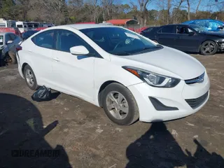 2015 Hyundai Elantra SE with VIN 5NPDH4AE4FH556688, listed as a IAAI auction lot 41460170 with 113,407 mi miles. Bid and sale history available at carsss.com. Image 1.