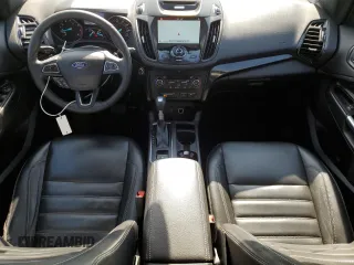 2017 Ford Escape Titanium with VIN 1FMCU9JD3HUD63223, listed as a Copart auction lot 53370004 with 128,666 mi miles and Non Repairable. Bid and sale history available at carsss.com. Image 8.