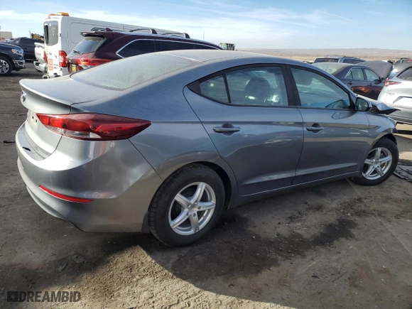 2018 Hyundai Elantra SE with VIN KMHD74LFXJU665594, listed as a Copart auction lot 86861624 with 0 mi miles and Salvage Title. Bid and sale history available at carsss.com. Image 3.