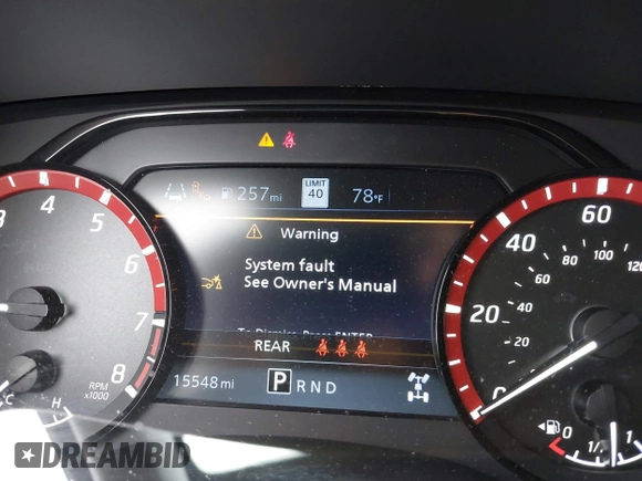 2024 Nissan Frontier SV with VIN 1N6ED1EK2RN630822, listed as a IAAI auction lot 42295643 with 15,548 mi miles and . Bid and sale history available at DreamBid. Image 7.