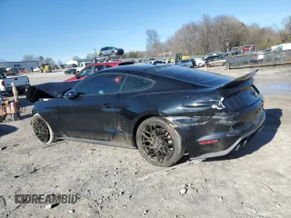 2019 Ford Mustang GT z VIN 1FA6P8CF4K5166246, wystawiony jako Copart lot #45747175 z przebiegiem 70 528 mil mil oraz Szkody całkowita. Historia ofert i sprzedaży dostępna na DreamBid. Obrazek 2.