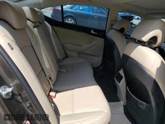 2015 Kia Cadenza Premium with VIN KNALN4D71F5185021, listed as a Copart auction lot 69857384 with 120,488 mi miles and Salvage Title. Bid and sale history available at carsss.com. Image 10.