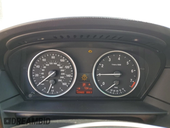 2008 BMW 5 Series z VIN WBAN453588CT16817, wystawiony jako Copart lot #54245065 z przebiegiem 103 603 mil mil oraz Czysty tytuł • Clean title. Historia ofert i sprzedaży dostępna na DreamBid. Obrazek 9.