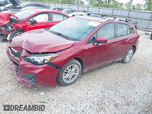 2017 Subaru Impreza Premium с VIN 4S3GTAB63H3717998, выставлен на аукционе IAAI как лот 42162445 с пробегом 88 417 миль миль и . История ставок и продаж доступна на DreamBid. Изображение 18.