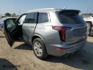 2021 Cadillac XT6 Luxury with VIN 1GYKPAR41MZ124645, listed as a Copart auction lot 44207893 with 0 mi miles. Bid and sale history available at carsss.com. Image 2.