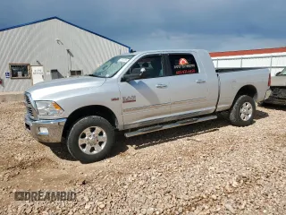 2015 Ram 2500 Big Horn with VIN 3C6UR5MJ8FG658670, listed as a Copart auction lot 54161155 with 128,375 mi miles and Salvage title. Bid and sale history available at DreamBid. Image 1.
