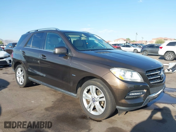 2012 Mercedes-Benz M 350 with VIN 4JGDA5HB6CA002203, listed as a IAAI auction lot 42587288 with 98,738 mi miles and . Bid and sale history available at DreamBid. Image 1.