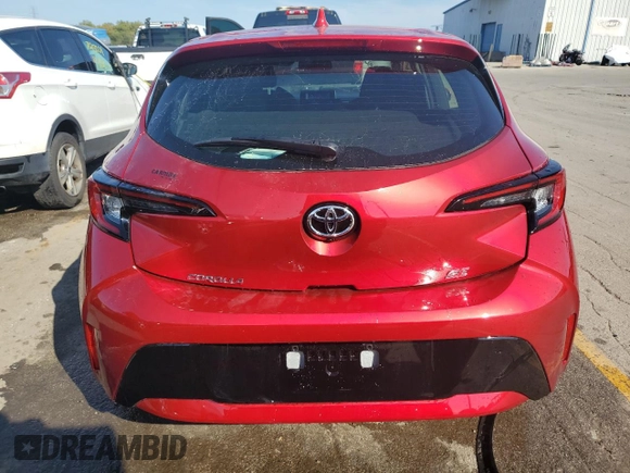 2024 Toyota Corolla Hatchback SE with VIN JTND4MBE2R3218910, listed as a Copart auction lot 71454284 with 5,238 mi miles and Salvage Title. Bid and sale history available at carsss.com. Image 6.