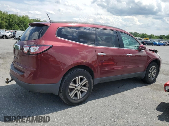 2016 Chevrolet Traverse LT with VIN 1GNKVGKDXGJ209177, listed as a Copart auction lot 61846485 with 165,752 mi miles and Salvage title. Bid and sale history available at DreamBid. Image 3.
