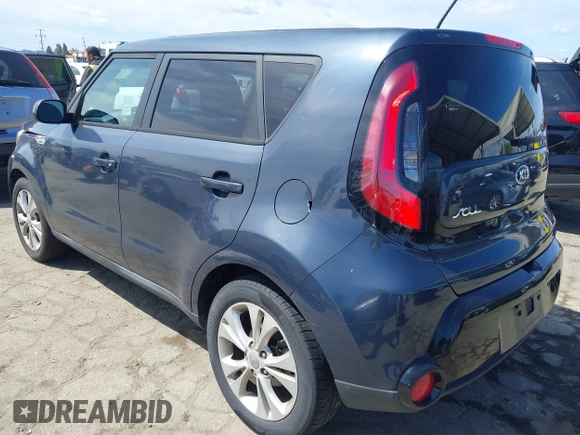 2016 Kia Soul + with VIN KNDJP3A52G7281179, listed as a IAAI auction lot 41933863 with 114,336 mi miles. Bid and sale history available at carsss.com. Image 3.