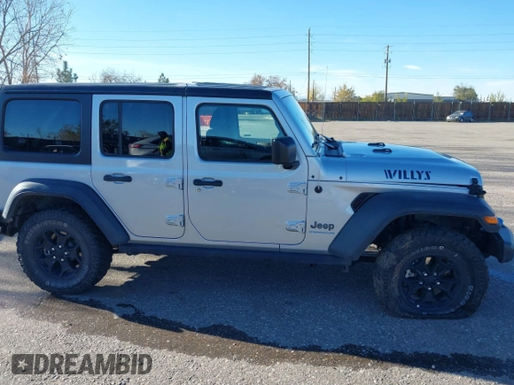 2023 Jeep Wrangler z VIN 1C4JJXN62PW628429, wystawiony jako IAAI lot #40861135 z przebiegiem 33 923 mil mil oraz . Historia ofert i sprzedaży dostępna na DreamBid. Obrazek 13.
