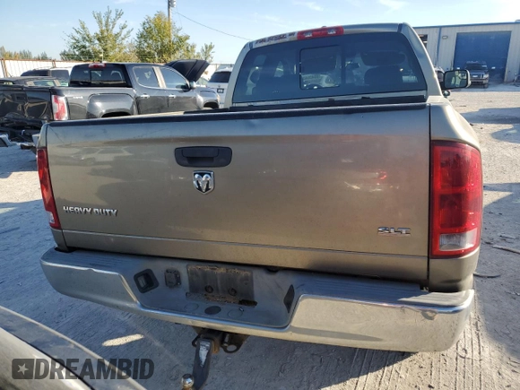 2006 Dodge Ram 2500 SLT with VIN 3D7KR28CX6G249246, listed as a Copart auction lot 80435404 with 349,092 mi miles and Salvage Title. Bid and sale history available at carsss.com. Image 6.