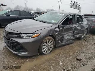 2020 Toyota Camry LE with VIN 4T1C11AK3LU984849, listed as a Copart auction lot 43397225 with 0 mi miles and Salvage Title. Bid and sale history available at carsss.com. Image 1.