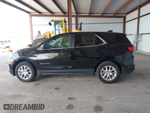 2024 Chevrolet Equinox LT with VIN 3GNAXUEG7RL339245, listed as a IAAI auction lot 42150507 with 22,621 mi miles and . Bid and sale history available at DreamBid. Image 14.