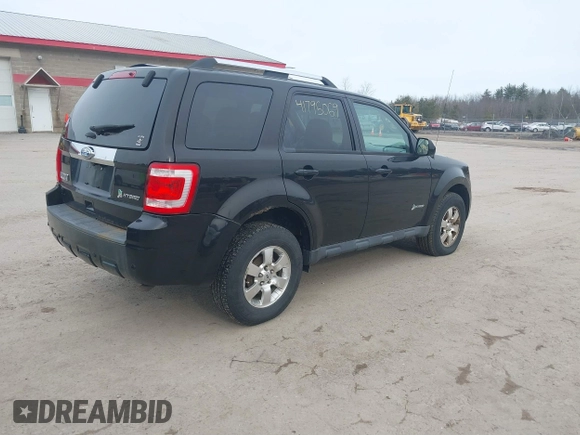 2011 Ford Escape Hybrid with VIN 1FMCU5K3XBKB73534, listed as a IAAI auction lot 41795069 with 160,000 mi miles and . Bid and sale history available at DreamBid. Image 4.
