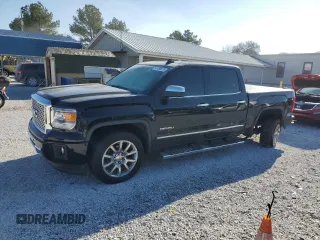 2015 GMC Sierra 1500 Denali with VIN 3GTU2WEC1FG270280, listed as a Copart auction lot 47007365 with 97,238 mi miles and Salvage Title. Bid and sale history available at carsss.com. Image 1.